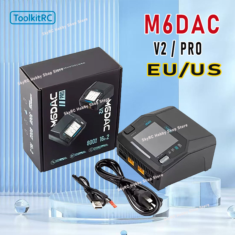 Toolkitrc M6Dac Smart Charger - ToolkitRC M6DAC V2/Pro 듀얼 채널 스마트