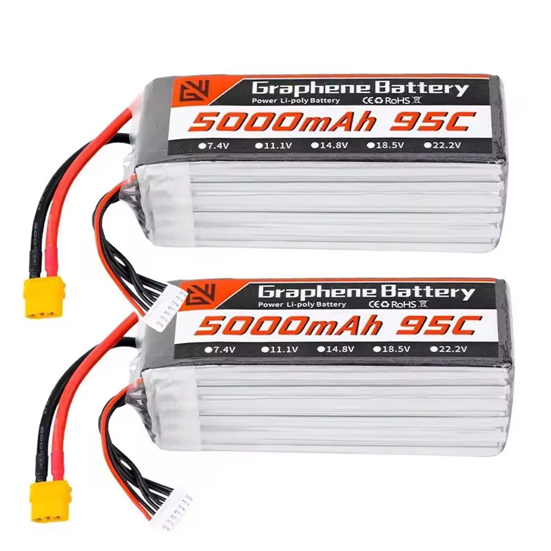 6S Lipo Battery 22.2V 5000Mah - Lipo 배터리 6S 5000mAh XT60 XT90