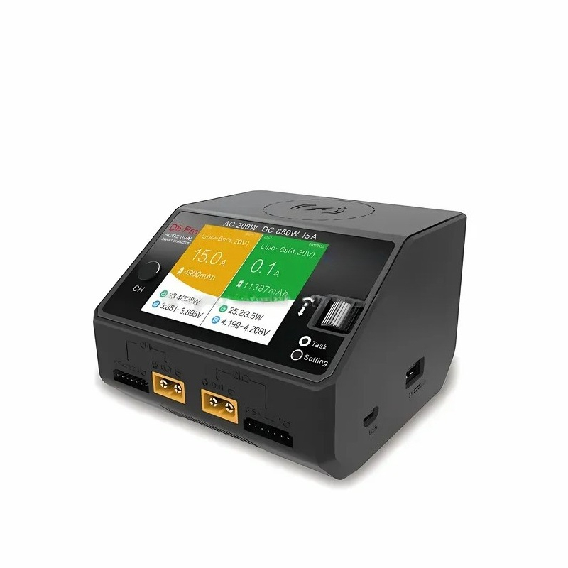 Hota D6 Pro Dual Lipo Charger - 핫세일 D6 Pro 스마트 플러그인 충전기