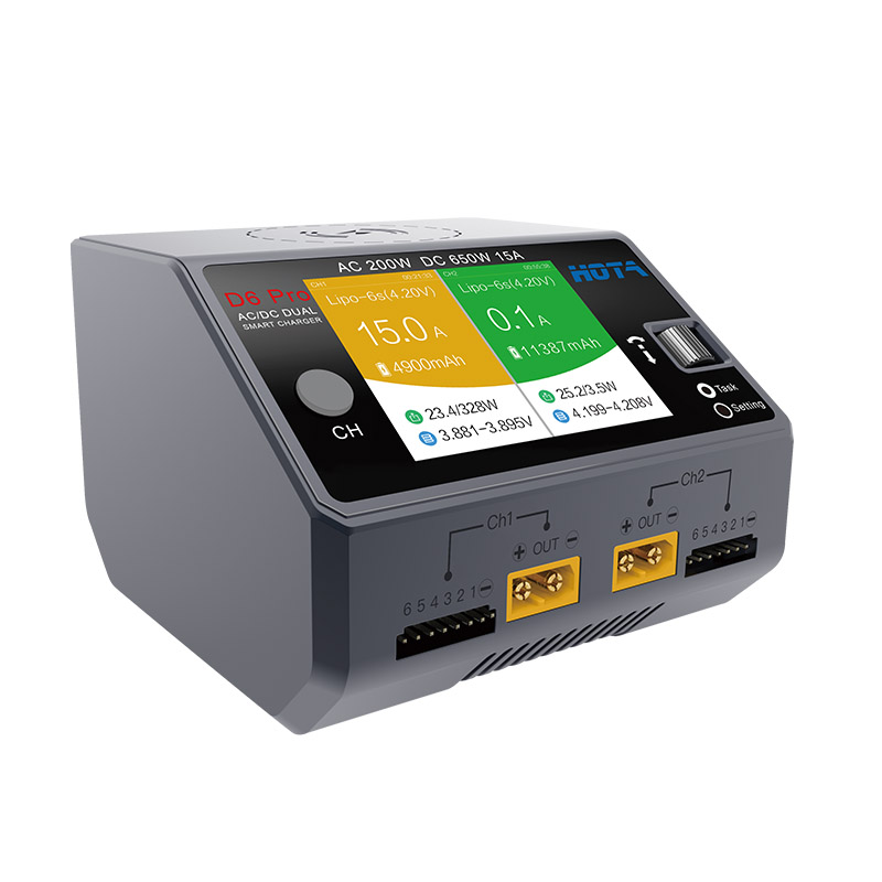 HOTA D6 Pro FPV용 듀얼 채널 충전기, AC - Hota D6 Pro Dual Lipo Charger 리뷰 및 가격